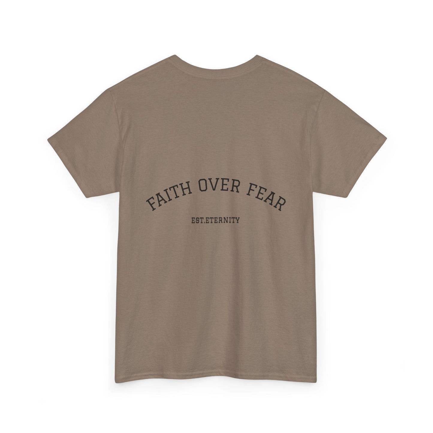 Faith Over Fear Eternity Tee | Unisex Shortsleeved T-shirt | White