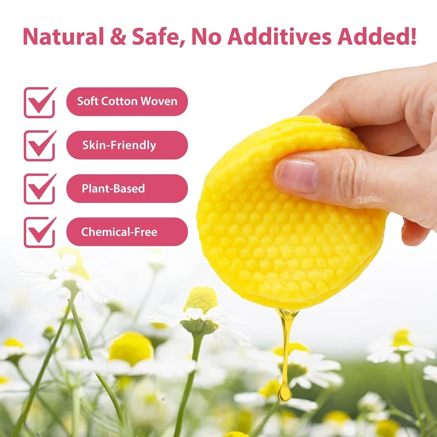 120 Pads Kojic Acid and Turmeric Cleansing Pads,Turmeric Cleansing Pads Balance Skin Oil and Water,Gentle & Non-Irritating,For Body'S Skin