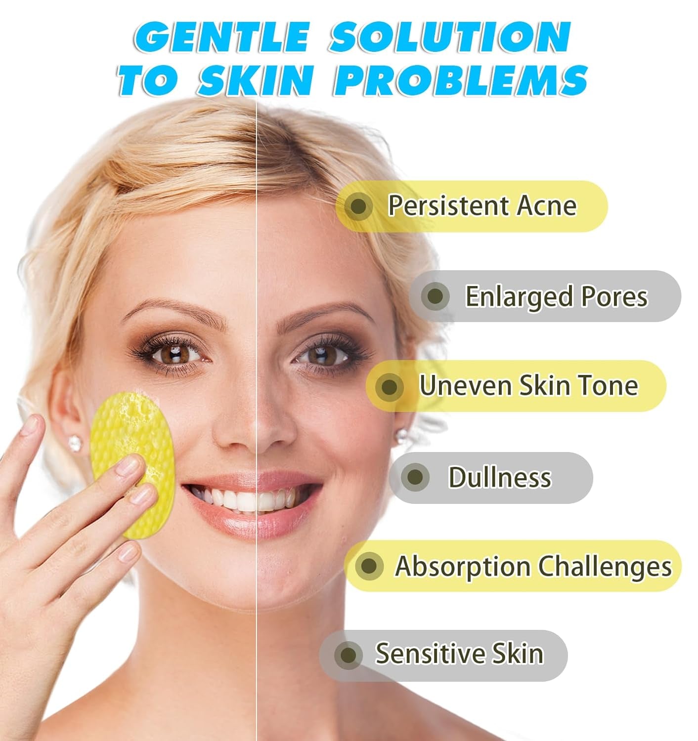 120 Pads Kojic Acid and Turmeric Cleansing Pads,Turmeric Cleansing Pads Balance Skin Oil and Water,Gentle & Non-Irritating,For Body'S Skin