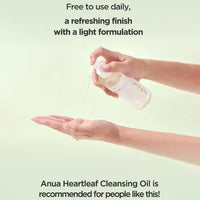 Anua Skincare Products Set Facial Deep Cleansing Toner 77 Heartleaf Pore Control Cleansing Oil Korean Kit Skin Care Beauty Set