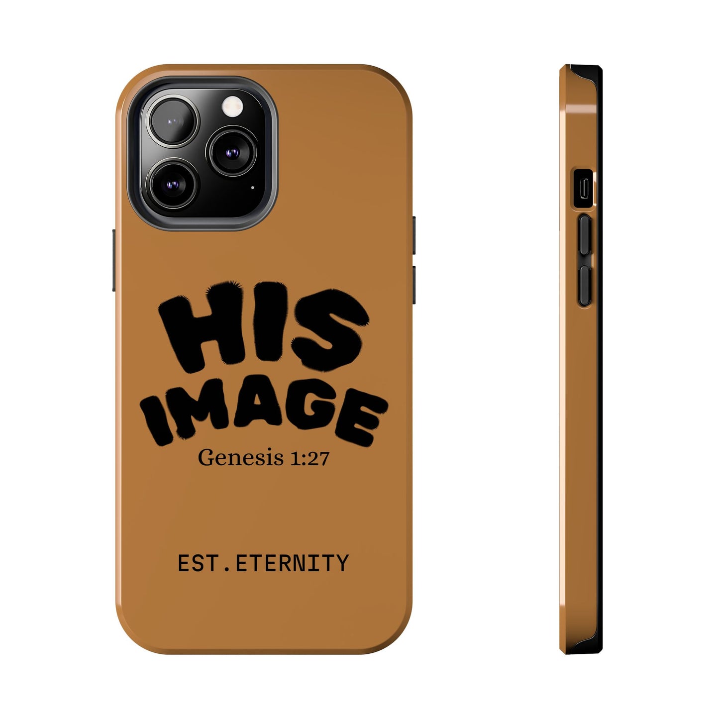 Stylish Tough Phone Case - HIS IMAGE, Durable Phone Cover, Unique Gift, Modern Design, Trendy Accessories, Personalized Tech