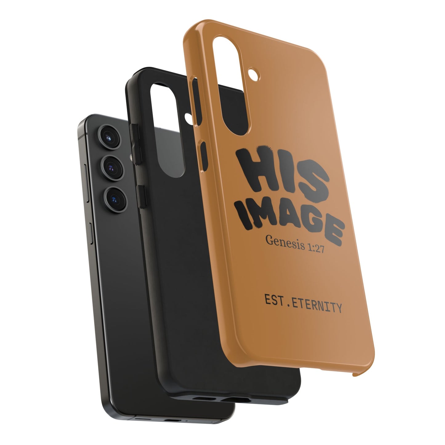 Stylish Tough Phone Case - HIS IMAGE, Durable Phone Cover, Unique Gift, Modern Design, Trendy Accessories, Personalized Tech