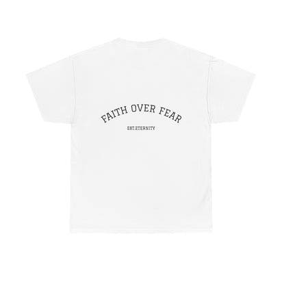 Faith Over Fear Eternity Tee | Unisex Shortsleeved T-shirt | White