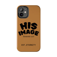 Stylish Tough Phone Case - HIS IMAGE, Durable Phone Cover, Unique Gift, Modern Design, Trendy Accessories, Personalized Tech