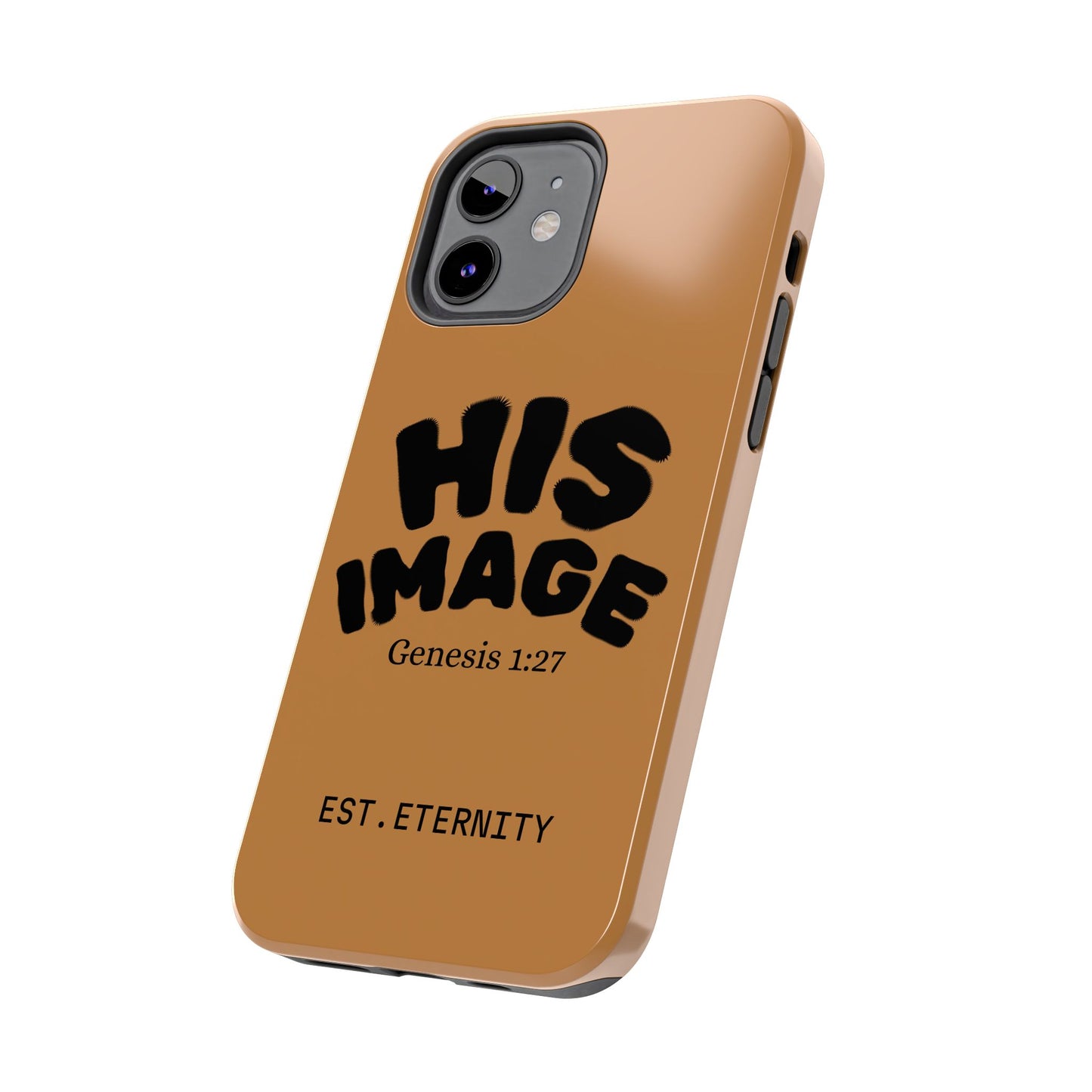 Stylish Tough Phone Case - HIS IMAGE, Durable Phone Cover, Unique Gift, Modern Design, Trendy Accessories, Personalized Tech