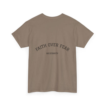 Faith Over Fear Eternity Tee | Unisex Shortsleeved T-shirt | White