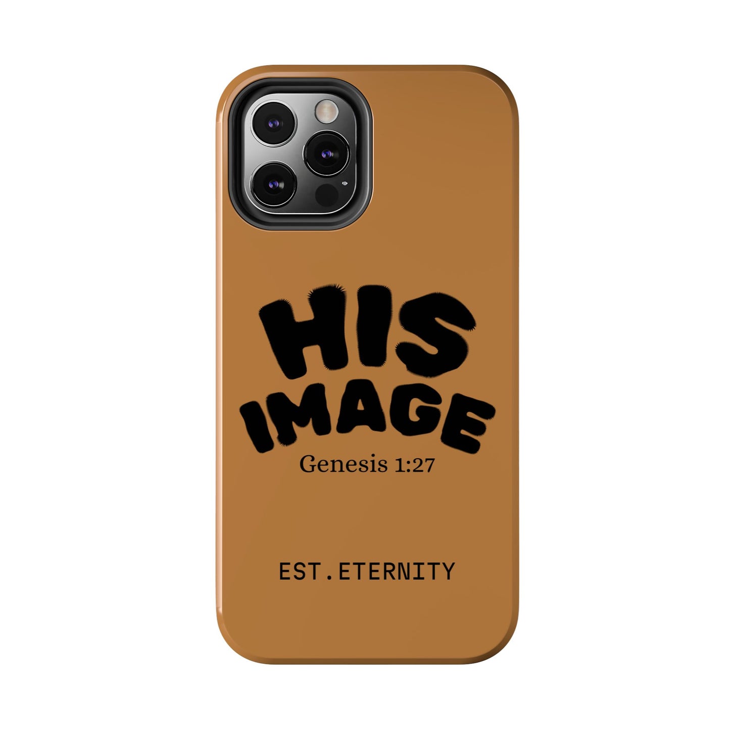 Stylish Tough Phone Case - HIS IMAGE, Durable Phone Cover, Unique Gift, Modern Design, Trendy Accessories, Personalized Tech