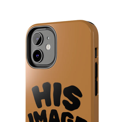 Stylish Tough Phone Case - HIS IMAGE, Durable Phone Cover, Unique Gift, Modern Design, Trendy Accessories, Personalized Tech