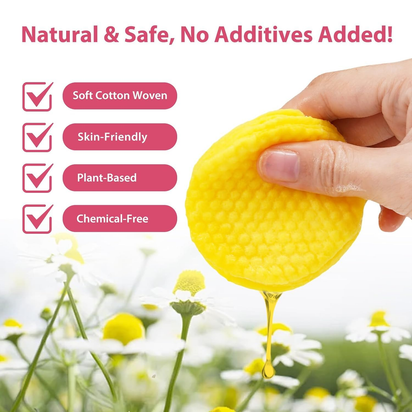 120 Pads Kojic Acid and Turmeric Cleansing Pads,Turmeric Cleansing Pads Balance Skin Oil and Water,Gentle & Non-Irritating,For Body'S Skin