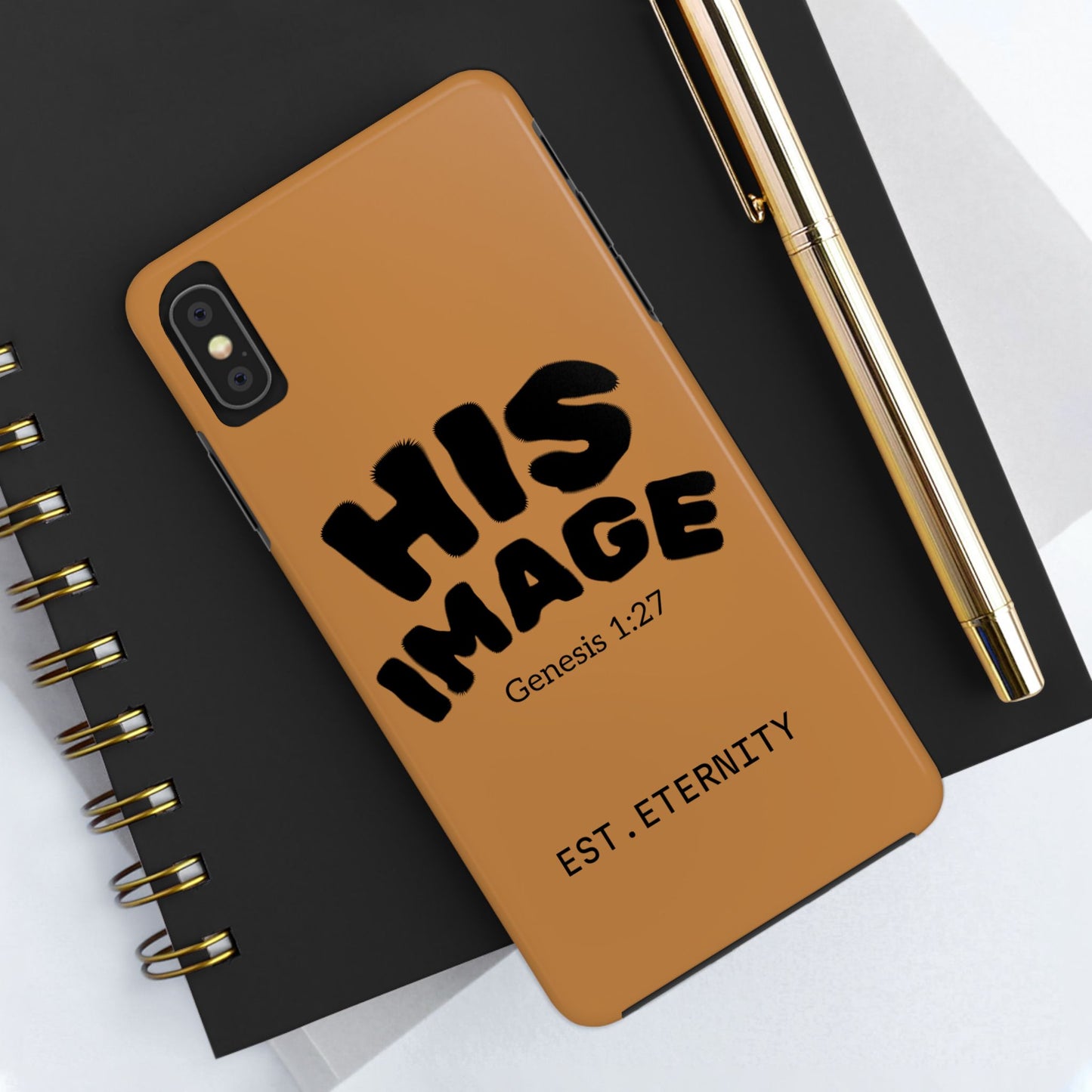 Copy of Stylish Tough Phone Case - HIS IMAGE, Durable Phone Cover, Unique Gift, Modern Design, Trendy Accessories, Personalized Tech