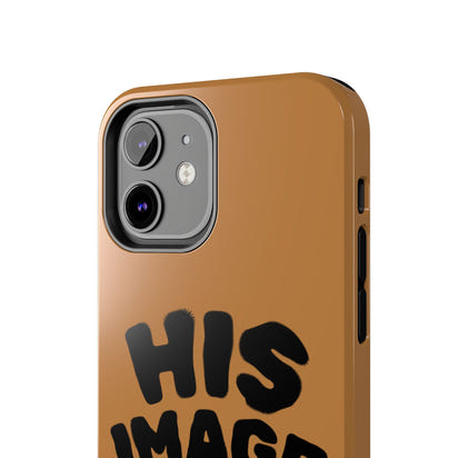 Stylish Tough Phone Case - HIS IMAGE, Durable Phone Cover, Unique Gift, Modern Design, Trendy Accessories, Personalized Tech