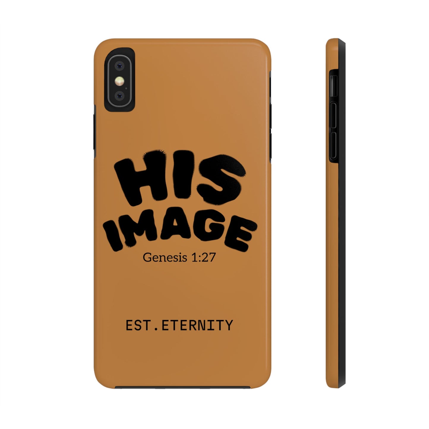 Stylish Tough Phone Case - HIS IMAGE, Durable Phone Cover, Unique Gift, Modern Design, Trendy Accessories, Personalized Tech