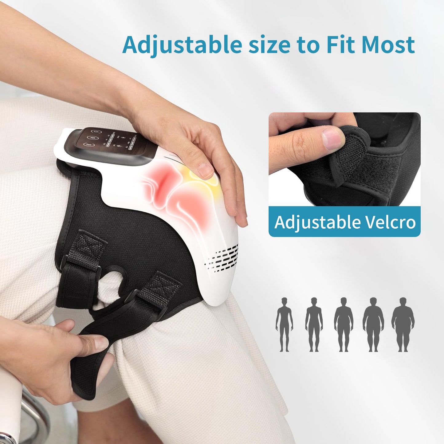 Smart Heating Knee Massager | Rechargeable | Pain Relief
