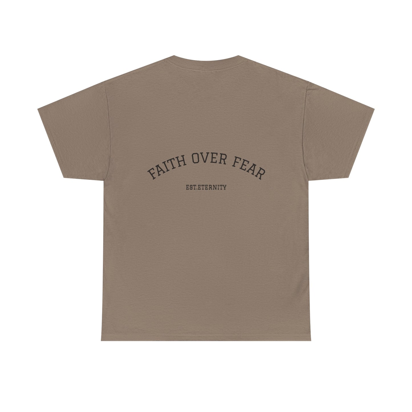 Faith Over Fear Eternity Tee | Unisex Shortsleeved T-shirt | White