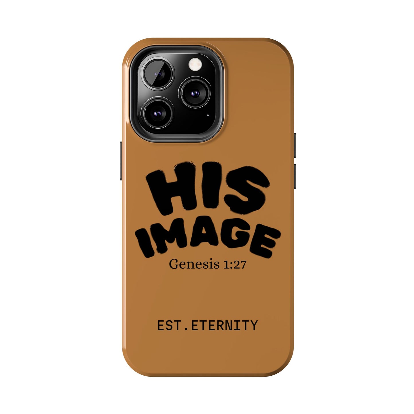Stylish Tough Phone Case - HIS IMAGE, Durable Phone Cover, Unique Gift, Modern Design, Trendy Accessories, Personalized Tech