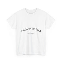 Faith Over Fear Eternity Tee | Unisex Shortsleeved T-shirt | White