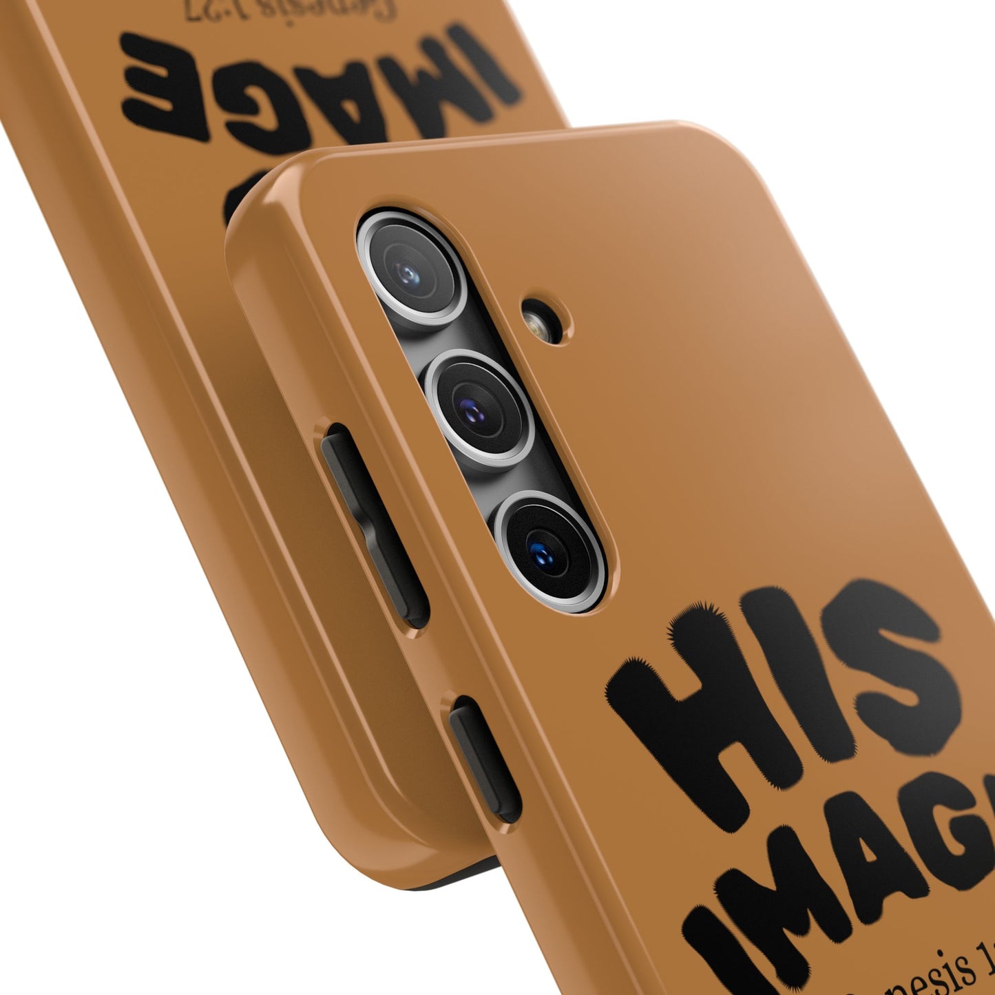 Stylish Tough Phone Case - HIS IMAGE, Durable Phone Cover, Unique Gift, Modern Design, Trendy Accessories, Personalized Tech