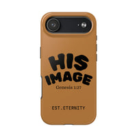 Stylish Tough Phone Case - HIS IMAGE, Durable Phone Cover, Unique Gift, Modern Design, Trendy Accessories, Personalized Tech