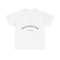 Faith Over Fear Eternity Tee | Unisex Shortsleeved T-shirt | White