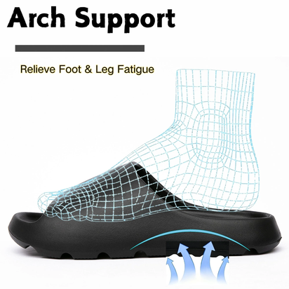 Cloud Slippers for Women and Men Soft Ultra Cushion Pillow Slide Sandals Summer Beach Shoes with Thick Sole