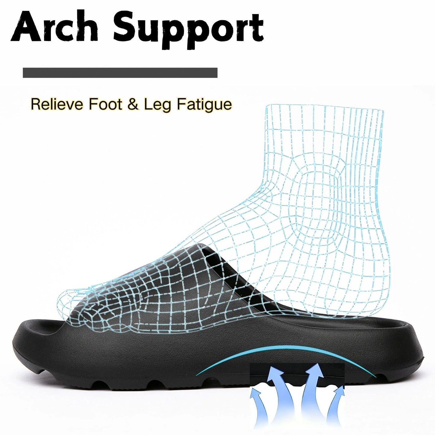 Cloud Slippers for Women and Men Soft Ultra Cushion Pillow Slide Sandals Summer Beach Shoes with Thick Sole