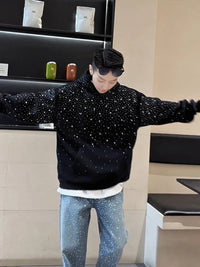 Retro Sparkle Hoodie for Men