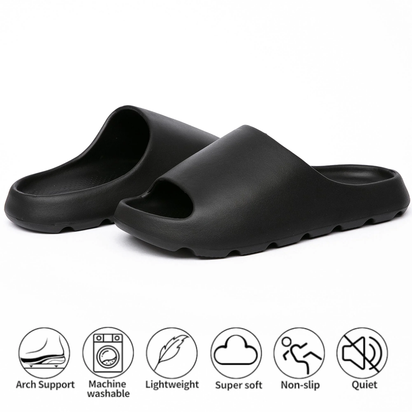 Cloud Slippers for Women and Men Soft Ultra Cushion Pillow Slide Sandals Summer Beach Shoes with Thick Sole
