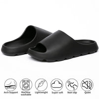Cloud Slippers for Women and Men Soft Ultra Cushion Pillow Slide Sandals Summer Beach Shoes with Thick Sole