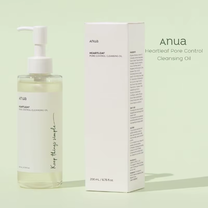 Anua Skincare Products Set Facial Deep Cleansing Toner 77 Heartleaf Pore Control Cleansing Oil Korean Kit Skin Care Beauty Set