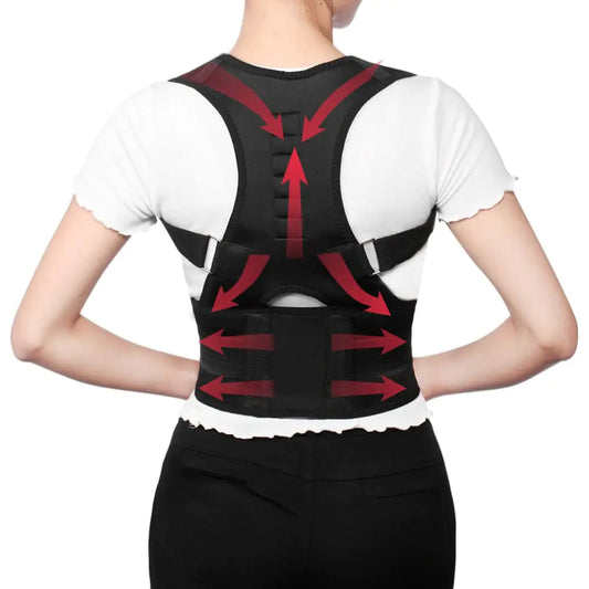 Back Support Belt Posture Corrector Postural Correction (M) Brace for Upper and Lower Back Pain Relief Back Braces Waist Supporter Posture Corrector Adjustable And Breathable Back Straightener
